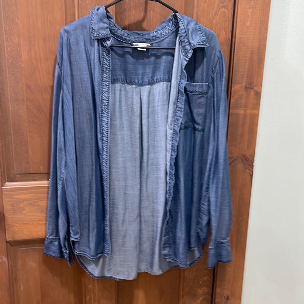 Xl large denim shirt